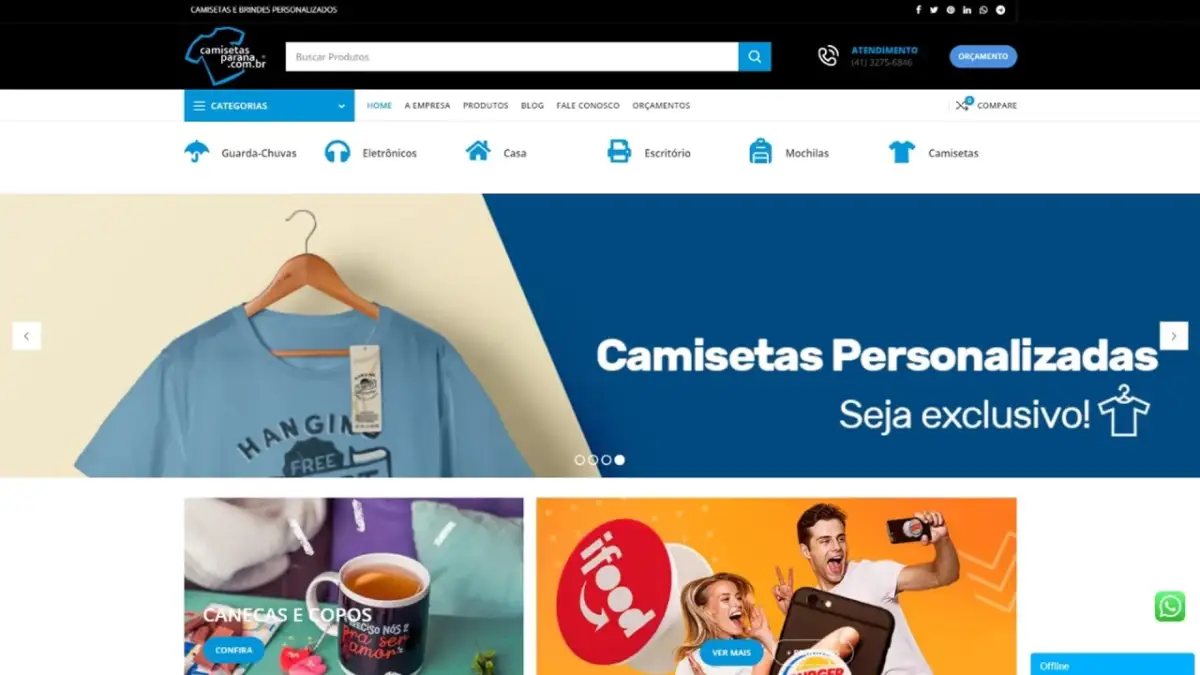 Camisetas Paraná