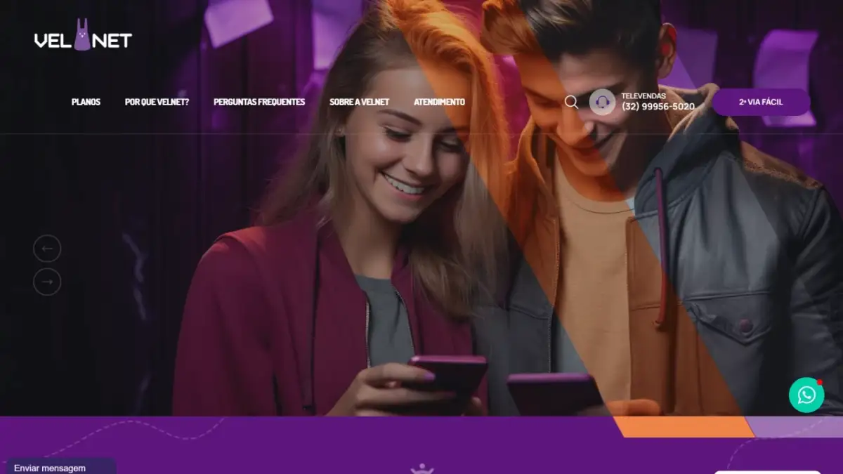 Velnet Internet – Nova Versão